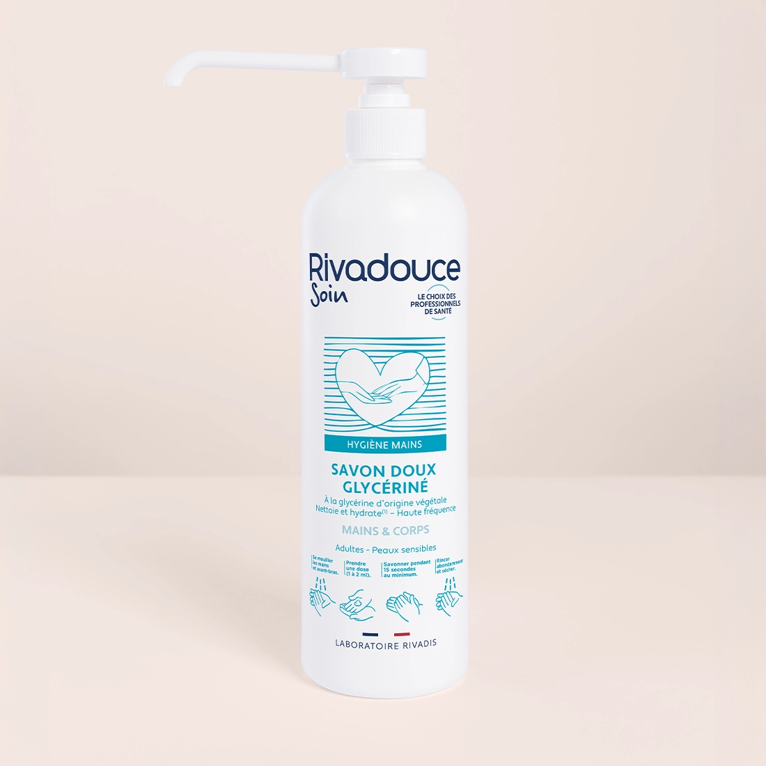 Savon doux glycériné - 500ml